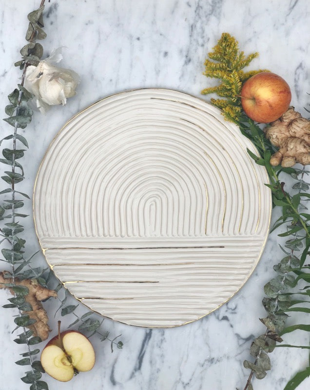 Carved Platters: Large Horizon Platter