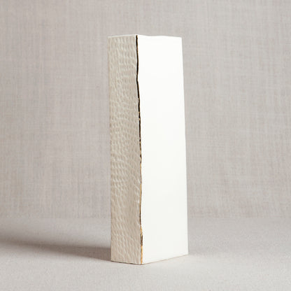 Rectangle Vase with Hand Carving