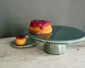 LIMITED EDITION: Fog + Gold Cake Stand